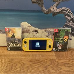 Nintendo Switch Lite with Games
