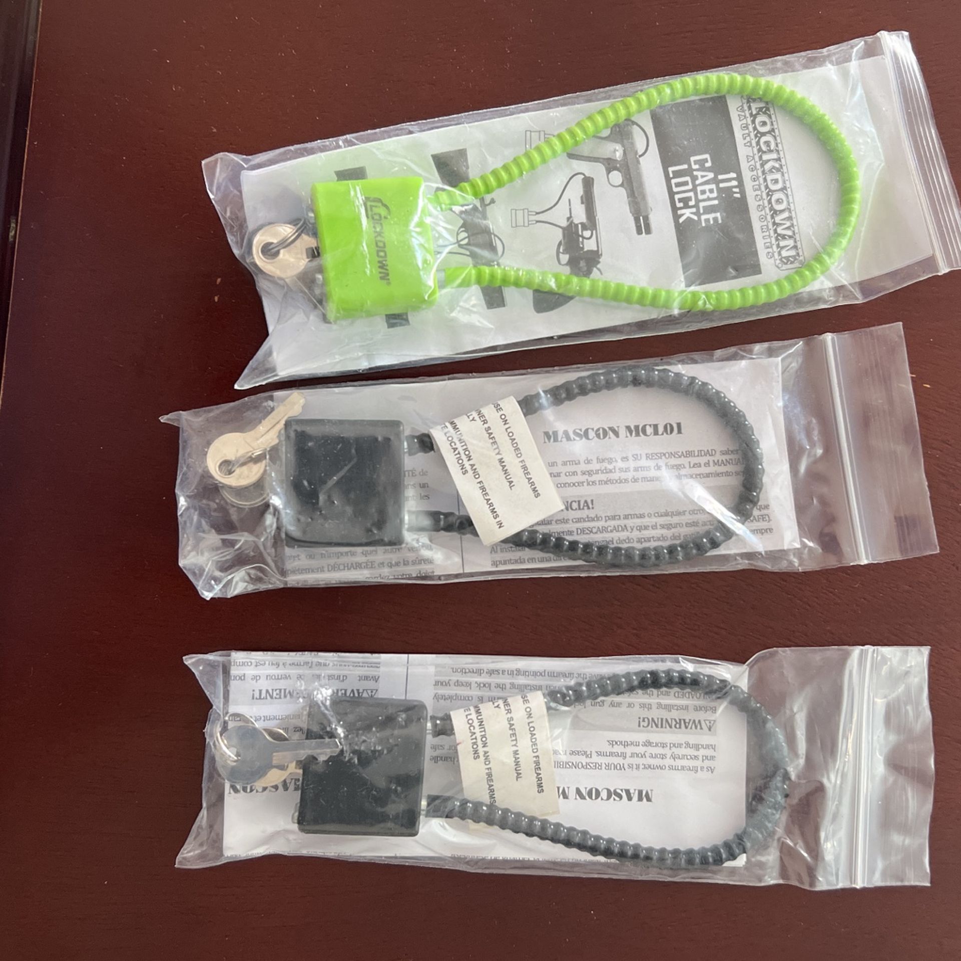 Cable Locks For Guns