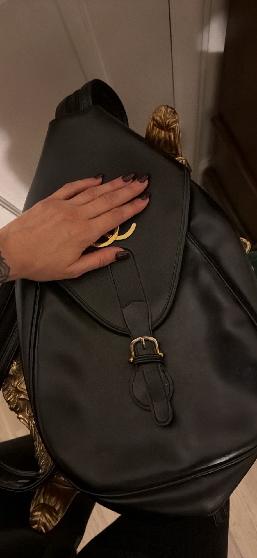 Black Crossbody Shoulder Bag