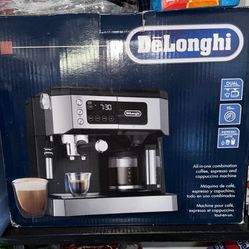 DeLonghi All-in-one Coffee & Espresso Maker Cappuccino Latte Machine