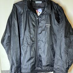 Volvo Car Motor Windbreaker Zip-up Jacket Sz Small