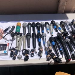 microphones $10