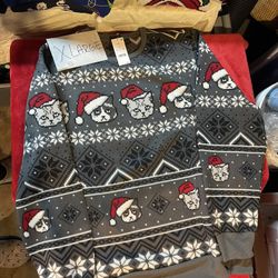 Cat Christmas Sweater