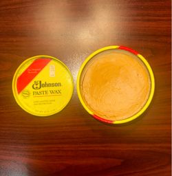 SC Johnson Paste Wax - 1 Ib Tin, Discontinued Original Formula, Wood / Metal Protectant