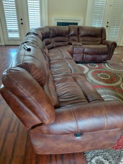 Sectional  sofa and chair