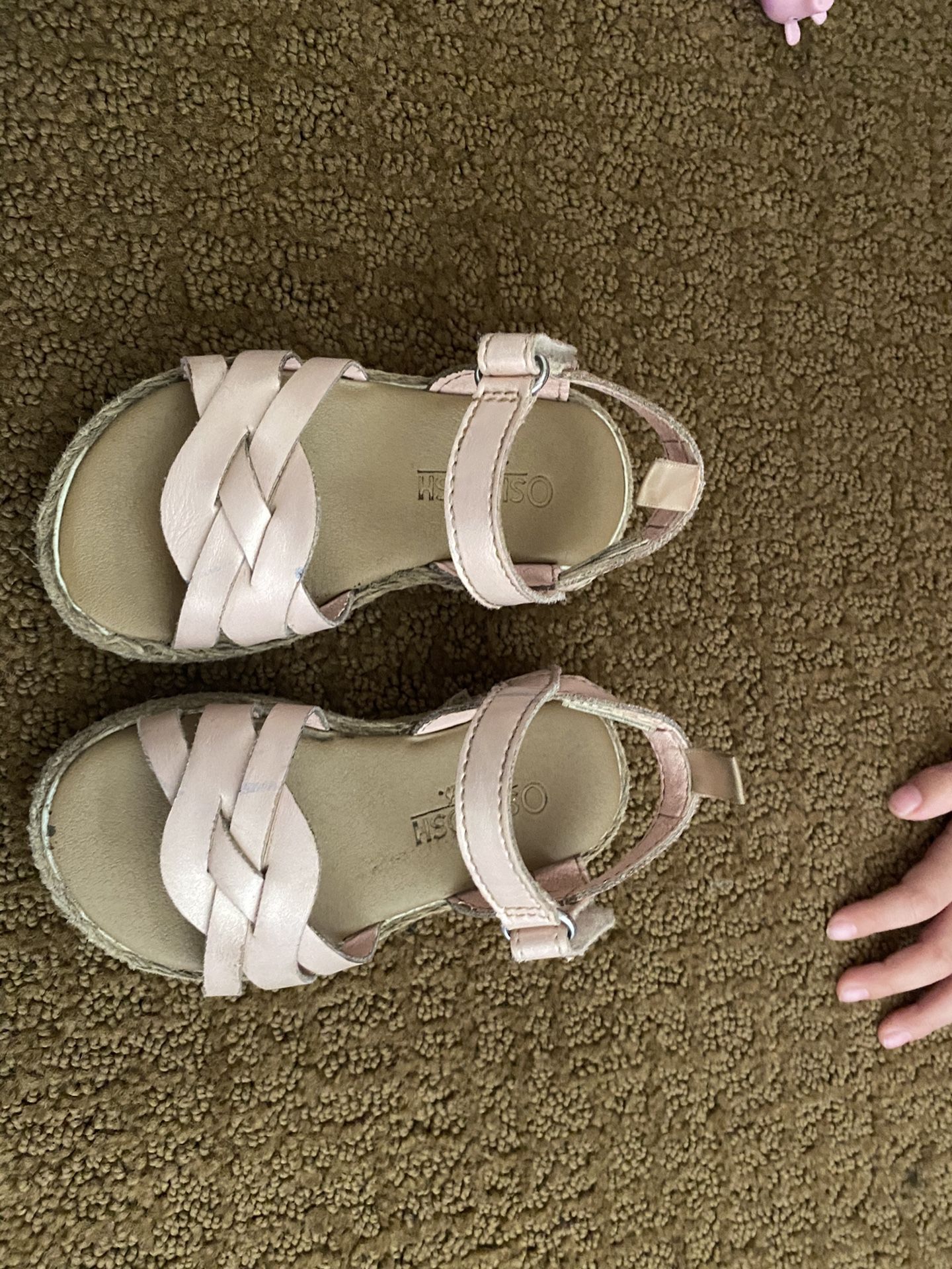 Girls Wedges Sandals Size 5 Bisgosh Oshkosh