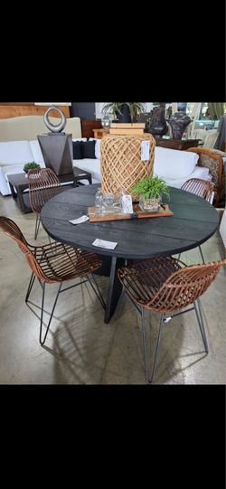 Table and chairs