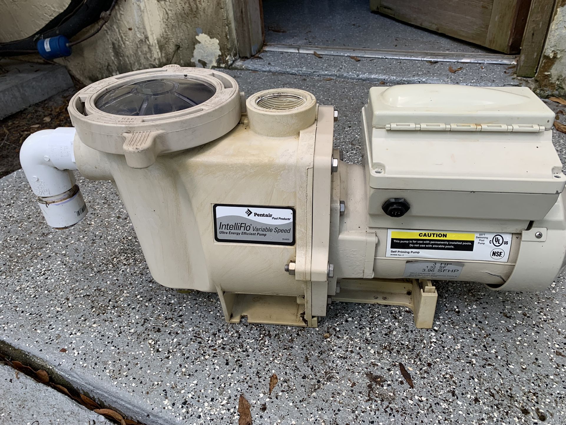 Used Pentair Intelliflo Pool Pump