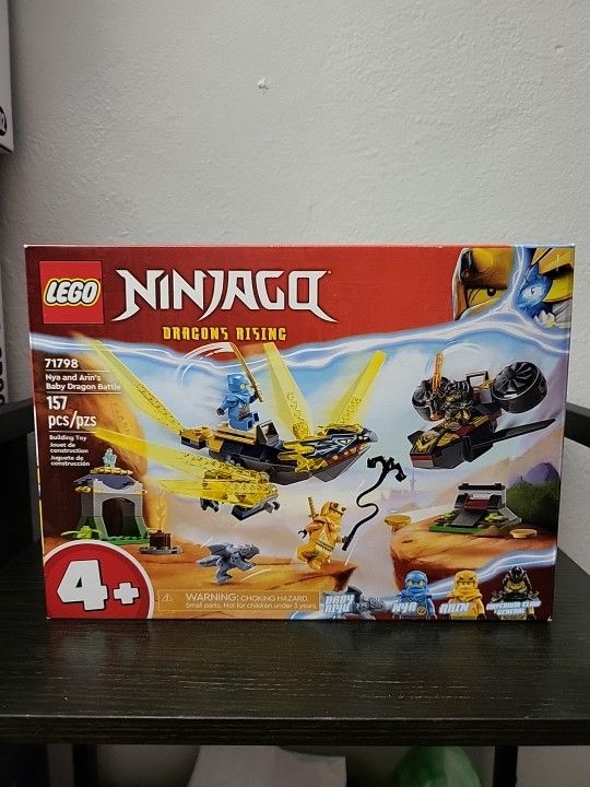 Lego 71798 Ninjago Nya and Arin's Baby Dragon Battle Sealed Set Riyu Minifigure
