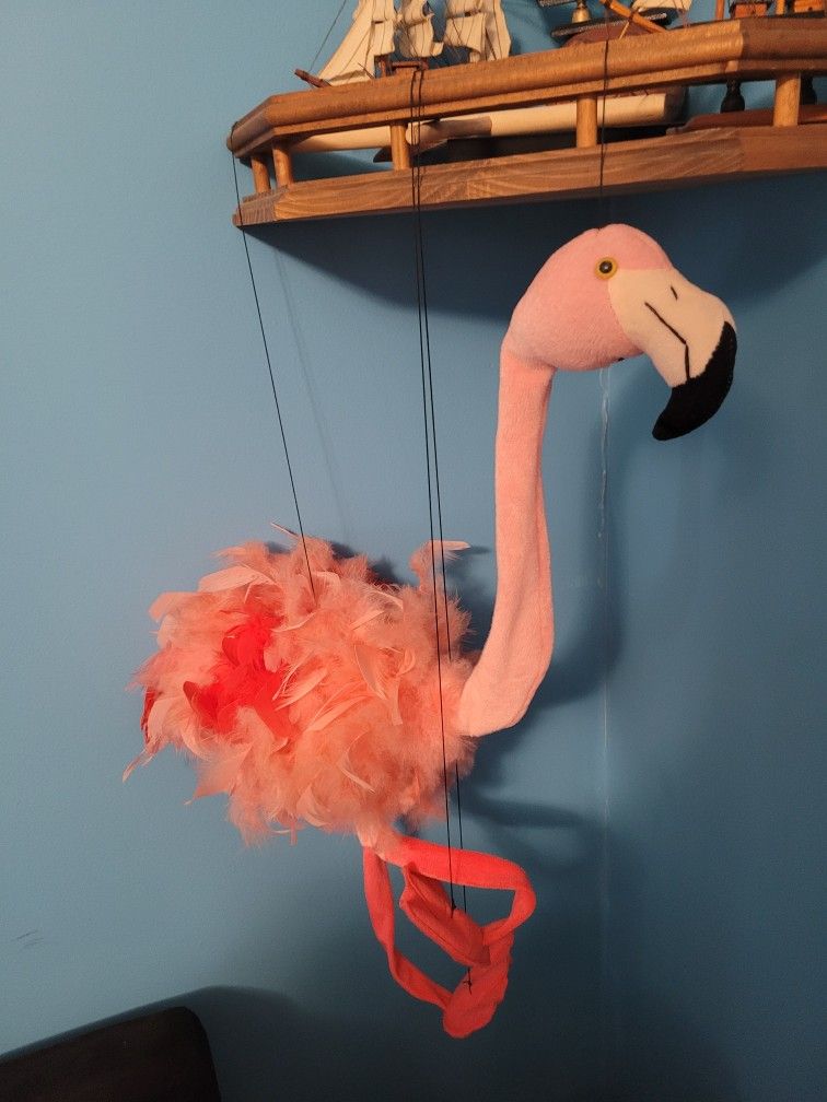 Flamingo Puppet