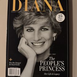 DIANA - The People’s Princess 25 Years Later Magazine 2022 Centennial 99 Pages