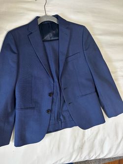 Lauren Ralph Lauren Boys Navy Suit Jacket 12R Pants 14R