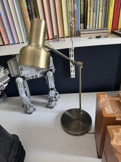 Dorm Supplies - Bed Risers And Desk Lamps.