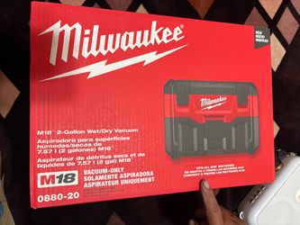 Milwaukee wet/dry vacuum