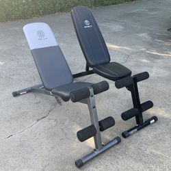 Adjustable Weight Bench (Gold’s Gym & Marcy)