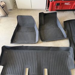 4PCS All-Weather Tesla Floor Mats