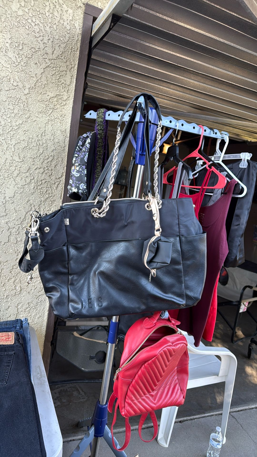 Leather Diaper Bag