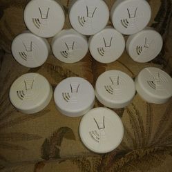  Smoke Alarms Battery Operated