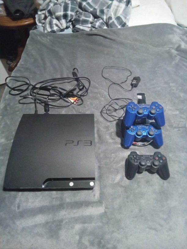 Ps3 Console Bundle Lot With 36 Games 