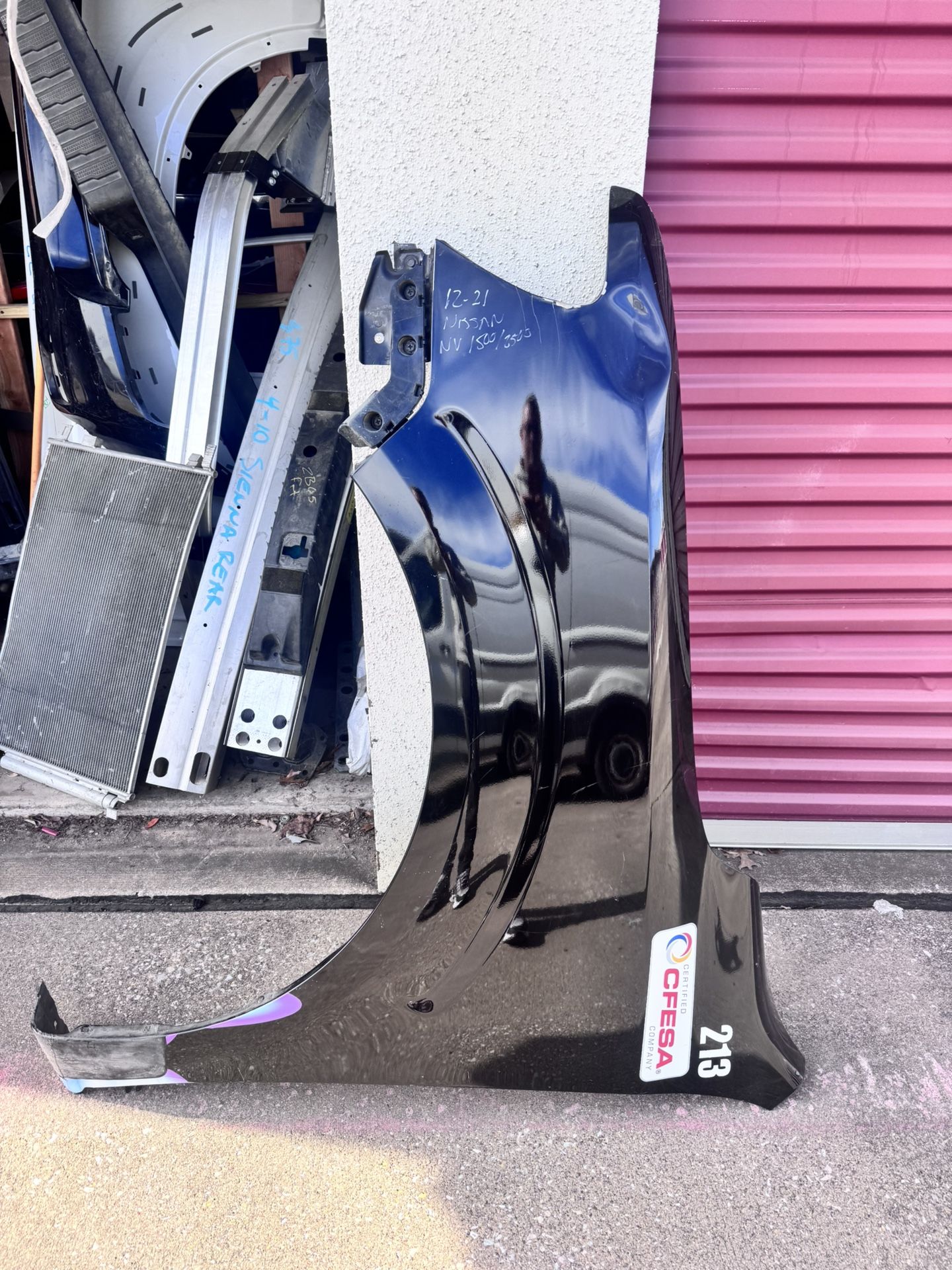 2012 To 2021 NISSAN NN 1500/2500 LH FENDER 