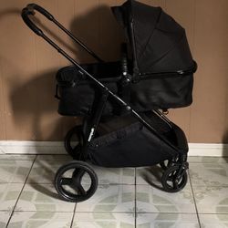 LIKE NEW MOMPUSH STROLLER AND BASSINET 2 in 1
