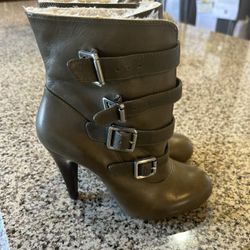 Brand New Giannibini Brown Boots 7.5 Size