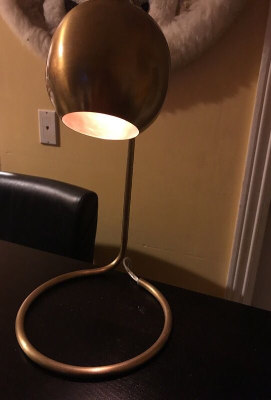 Bronze desk lamp