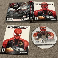 Spider-Man: Web of Shadows PS3 PlayStation 3 CIB Complete w/ Manual