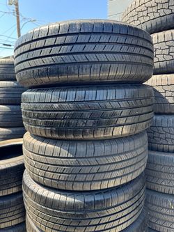 195/65r15 Michelin tires en excelentes condiciones de vida las 4