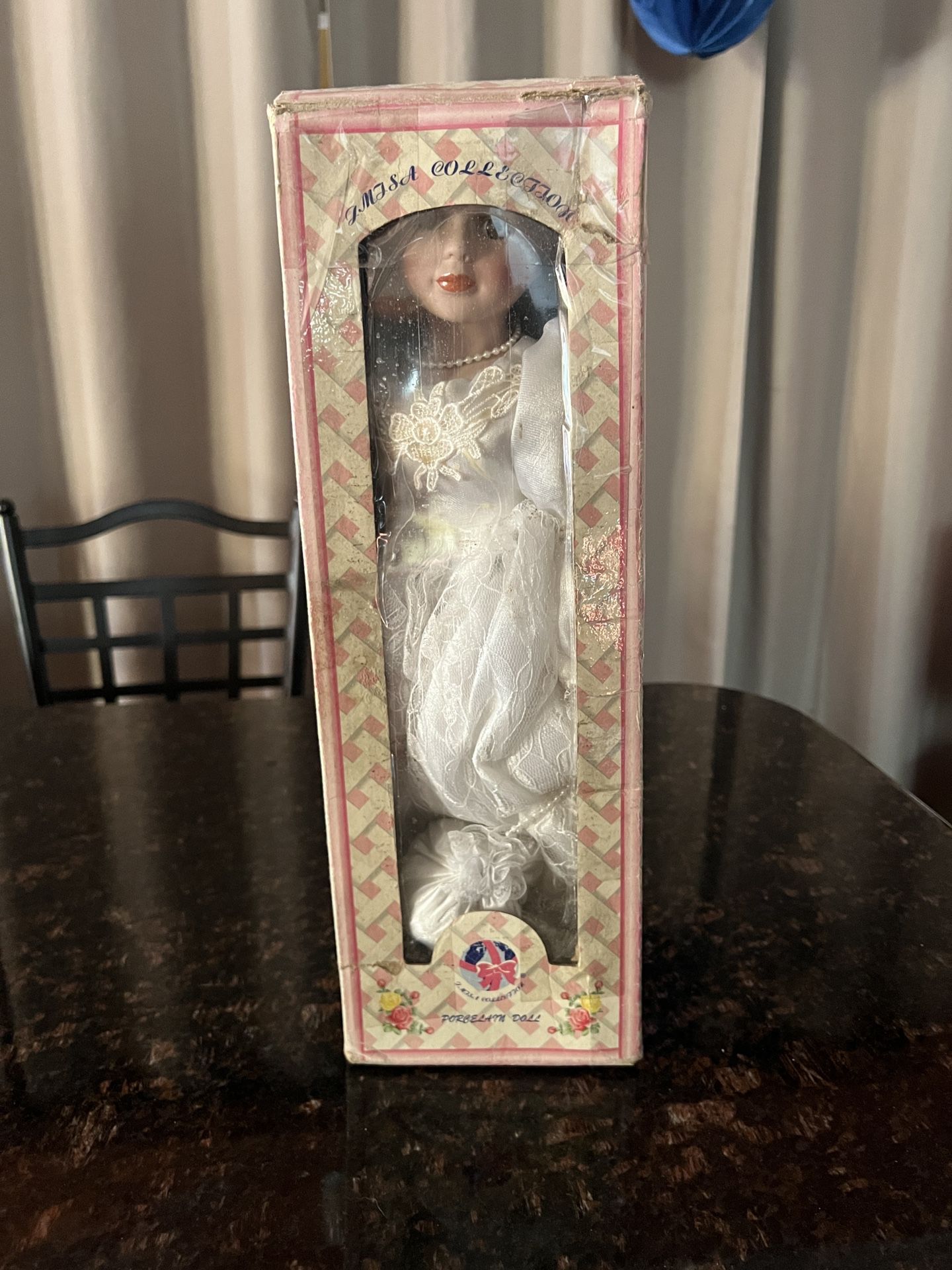 Porcelain Wedding Doll