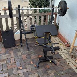 Bench Press Weight Set 