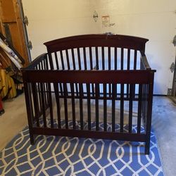 Crib And Changing Table