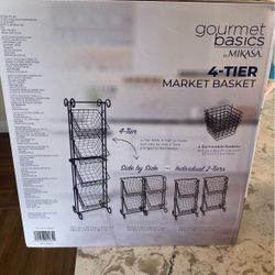 Market Basket 4-tier Brand New