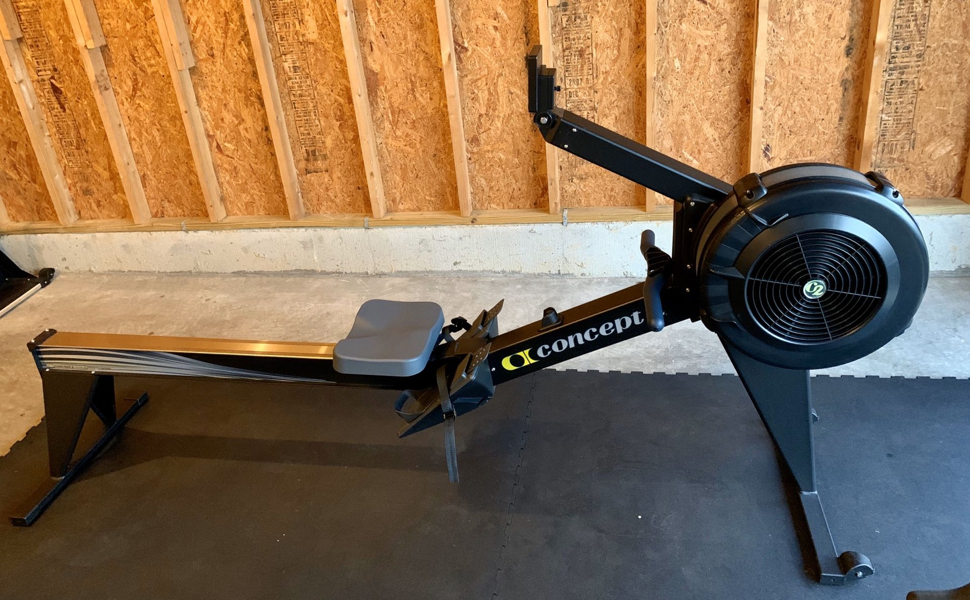 Concept 2 model E rower with PM5 monitor