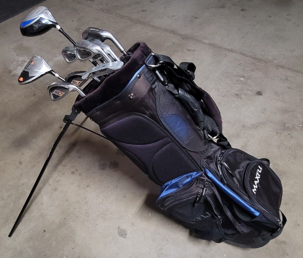 Golf Bag And Clubs, In Good Conditions 