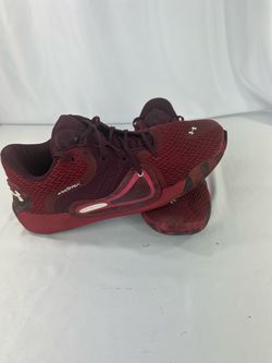Under Armour Anatomix Spawn Basketball Shoes – Men’s Size 13 – Burgundy