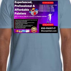 Painter painting shirt has details