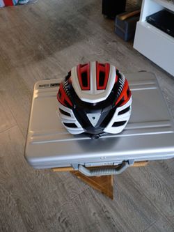Red White Black Cycling Helmet