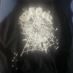 Og Black Sp5der Hoodie 