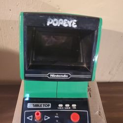 Popeye Tabletop  video Game Tested & Working Vintage 1983 Nintendo great  retro gaming collectable