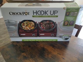 Crockpot Hook Up with two 3.5 qt cookers
