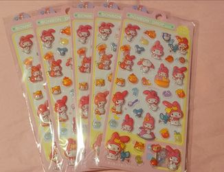 My Melody 3D stickers each $2