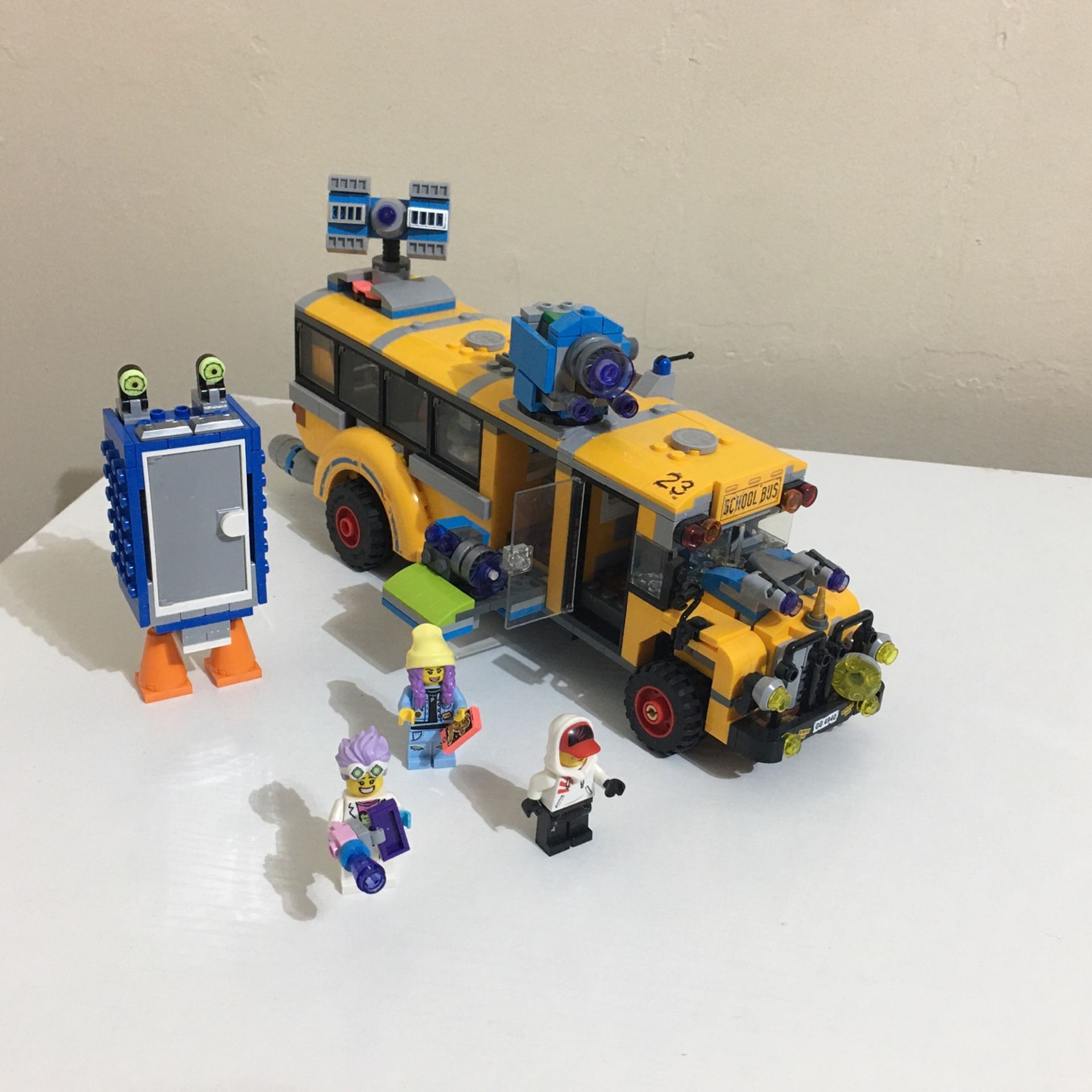 Hanted Lego Ghostbusters School Bus
