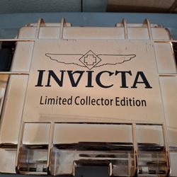 INVICTA 3-SLOT "Rose Gold" IMPACT WATCH CASE WATER PROOF LIGHT WEIGHT