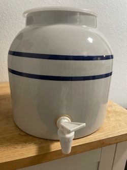 Ceramic Water Dispenser Crock with Spigot