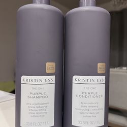 Shampoo  and conditioner 