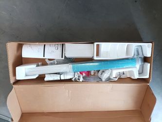 Von Duprin panic hardware with vertical rod