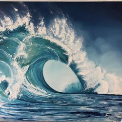 Wave Painting Oil 