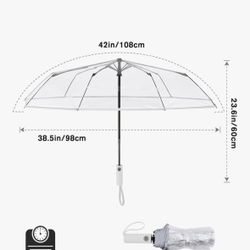 Clear Event Umbrellas 