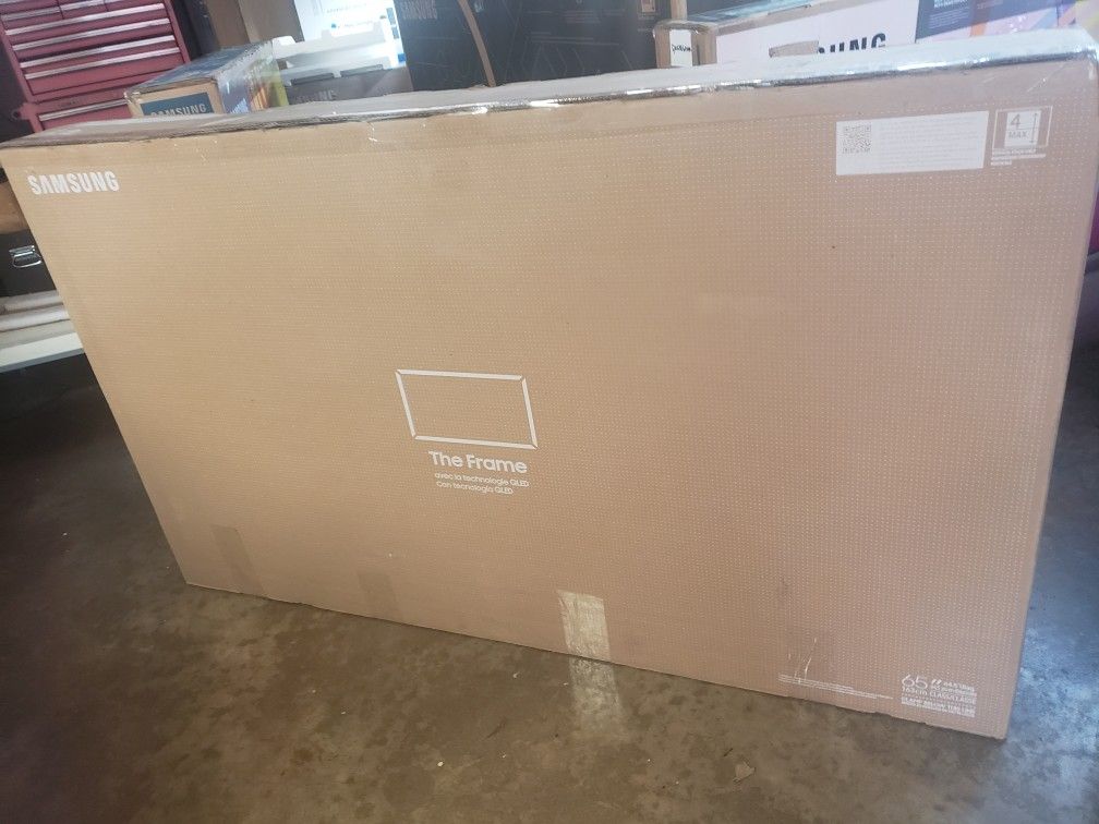 Tv Samsung 65", The Frame, LS03S, 2021 Model, Alexa, Art, Google, Excellent